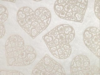 Papier ozdobny papier ozdobny love serca białe 20x29 10 arkuszy Happy Color (HA 7712 2029-L04)