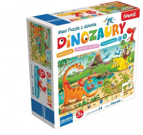 Układanka DINOZAURY MAXI Granna