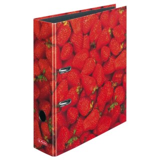 Segregator dźwigniowy 10485126 truskawki A4 80mm Herlitz (300002463)