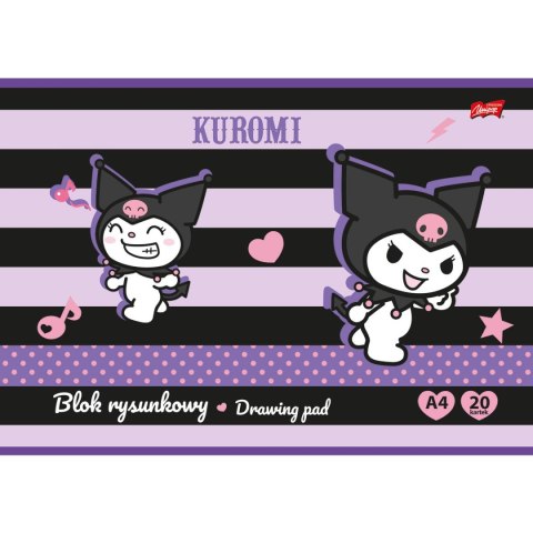 Blok rysunkowy Kuromi Unipap