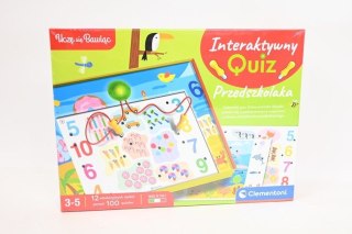 Gra edukacyjna Interaktywny quiz przedszkolaka Clementoni (554310)