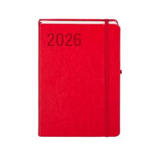 Kalendarz książkowy (terminarz) 2026 FORMALIZM DNS A5 Antra (CZERWONY)