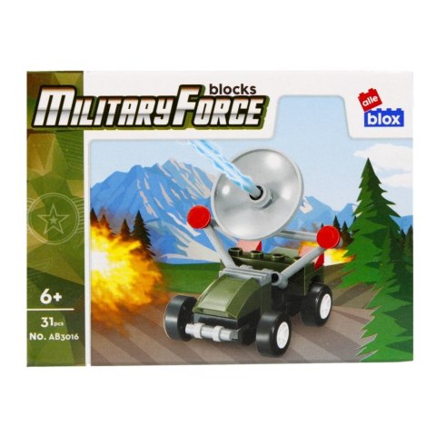 Klocki konstrukcyjne Military 30-33 elementy Alleblox (492861)