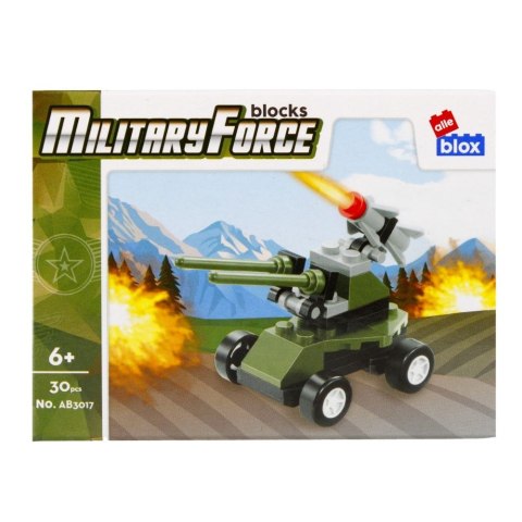 Klocki konstrukcyjne Military 30-33 elementy Alleblox (492861)