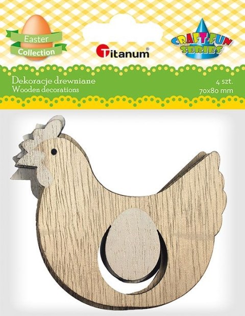 Ozdoba drewniana Craft-Fun Series Kura Titanum (22BR1003)