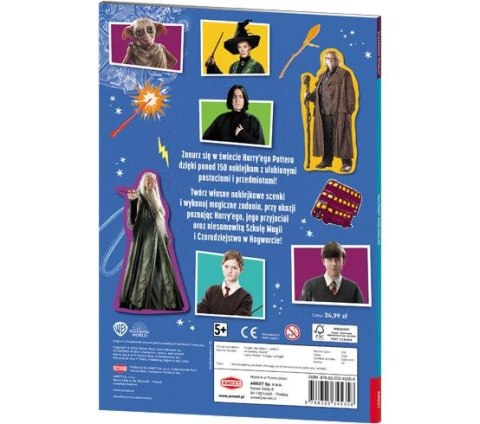 Książeczka edukacyjna Harry Potter™. Księga naklejek Ameet (GSB 5101)