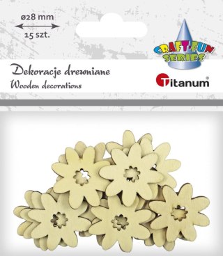 Ozdoba drewniana Craft-Fun Series Titanum (WDY132)