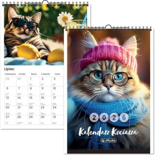 Kalendarz ścienny 12kartek ścienny A4 Herlitz (400204138)