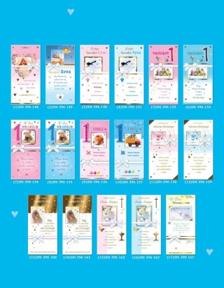 Kartka składana SatyNova SN / SNV DL [mm:] 230x122 Artis collage