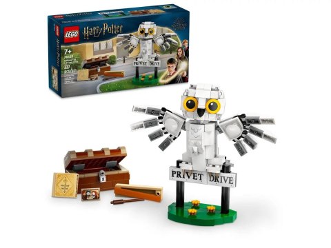 Klocki konstrukcyjne Harry Potter Hedwiga z wizytą na ul. Privet Drive 4 Lego (76425)