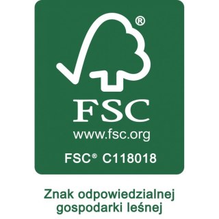Pojemnik na dokumenty pionowy A4 niebieski tektura Donau
