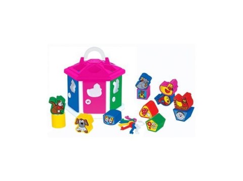 Zabawka edukacyjna domek dydaktyczny Polesie (6196)