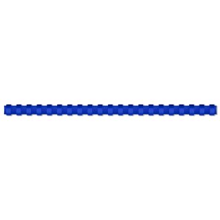 Grzbiety do bindowania A4 niebieski plastik śr. 14mm Titanum (14N)