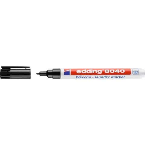 Marker permanentny 1mm okrągła końcówka Edding