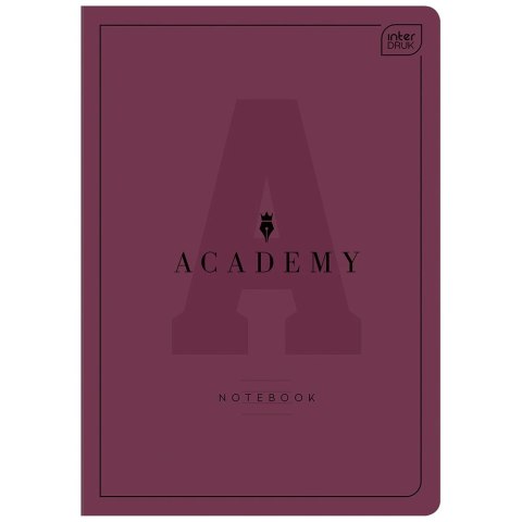Zeszyt ACADEMY A5 32k. 90g linia Interdruk (5902277316301)