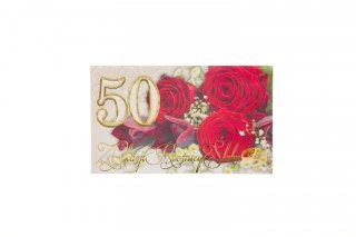 Kartka składana Rocznica ślubu DL Agamis (List)