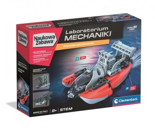 Klocki konstrukcyjne Laboratorium Mechaniki Motorówka Clementoni (CLM50247)