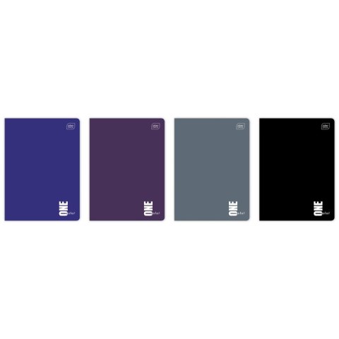 Zeszyt tematyczny ONE COLOR do słówek A6 32k. 70g linia Interdruk (A32k =)