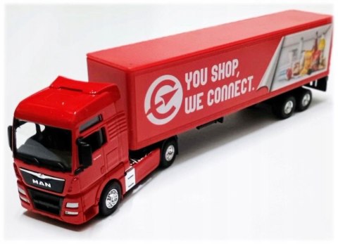 Ciężarówka Welly Man Tgx Kontener Dromader (68011)