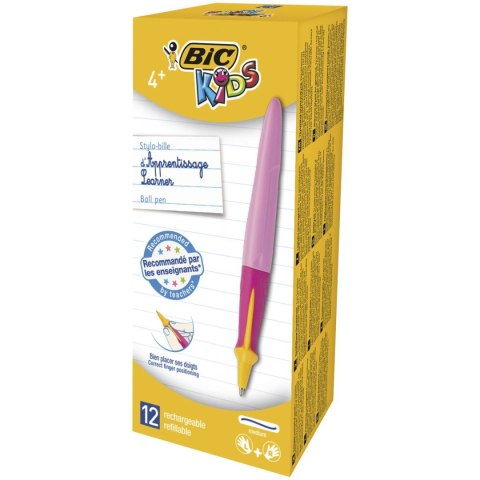 Długopis olejowy Kids wkład niebieski 1,0mm Bic (918458)