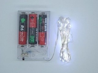 Lampki świąteczne białe 5m Adar (511873)