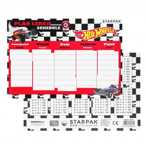 Plan lekcji Hot Wheels Starpak (560051)