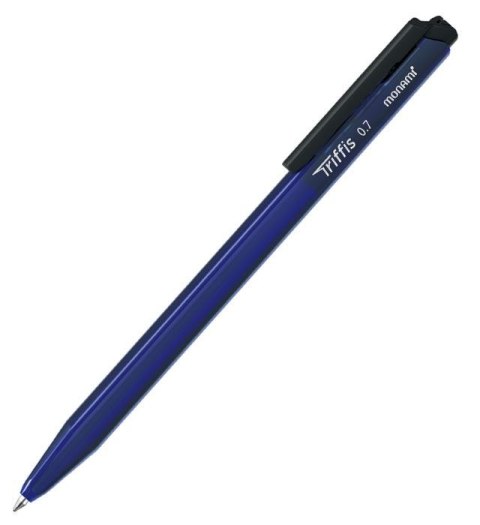 Długopis TRIFFIS BALL POINT PEN wkład niebieski 0,7mm Monami (160-2421)