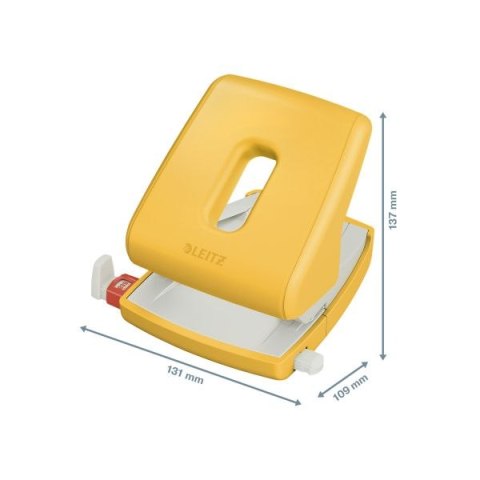 Dziurkacz Cosy żółta 30k (50040019) Leitz