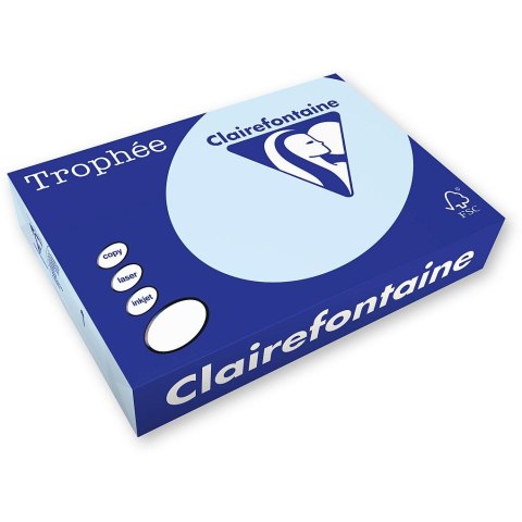 Papier kolorowy kolorowy A4 niebieski 160g Trophee (xca42633)