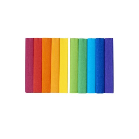 Bibuła marszczona tęcza mix 250mm x 2000mm TOP-2000 (400153936)