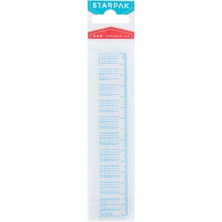 Linijka plastikowa 15cm Starpak (163096)