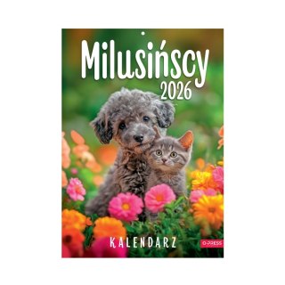 Kalendarz ścienny A4 MILUSIŃSCY A4 Press (5904830713473)