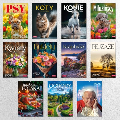 Kalendarz ścienny A4 MILUSIŃSCY A4 Press (5904830713473)