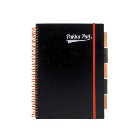 Kołozeszyt (kołonotatnik) Pastel A4 krata Pukka (30885-PPN)