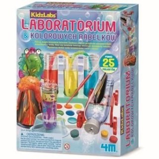 Zestaw kreatywny dla dzieci Labolatorium Kolorowych Bąbelków 4m (4915)
