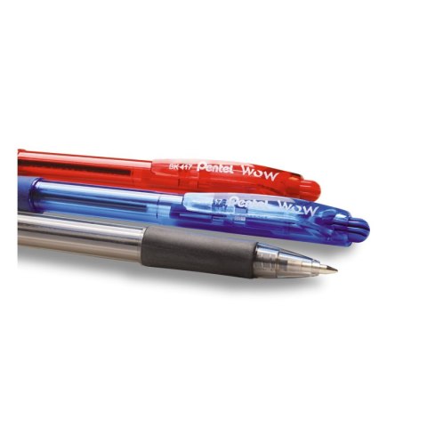 Długopis olejowy BK417A wkład czarny 0,27mm Pentel