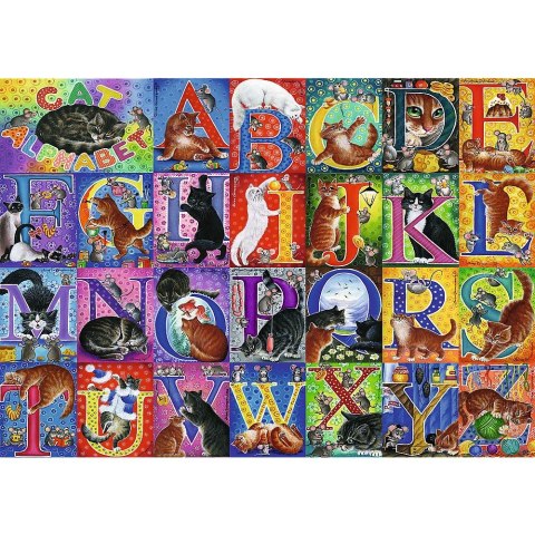 Puzzle Koci alfabet 500 el. Trefl (37527)