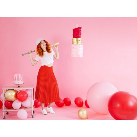 Balon gumowy Strong Pastel Pale Pink 100 szt. różowy Partydeco (SB14P-081B)