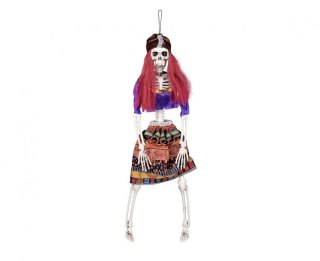 Ozdoba halloweenowa Dekoracja wisząca KOŚCIOTRUP, 40 cm Godan (71998)