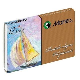 Pastele olejne 12 kol. Maries (E1220)