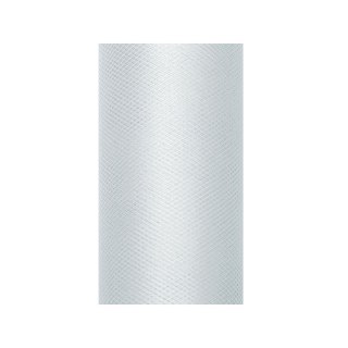 Tiul 30x9 [mm x m] SZARY Partydeco (TIU30-091)