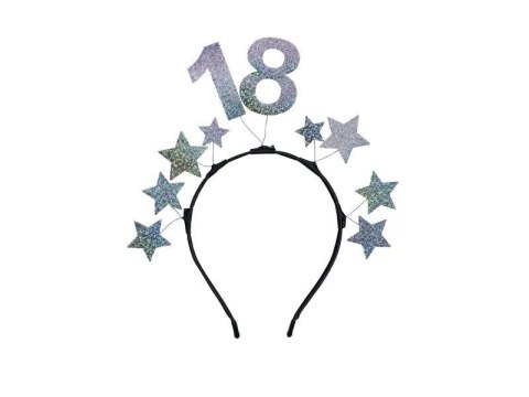Opaska z gwiazdkami 18 urodziny Partydeco (OP47)