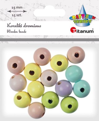 Ozdoba drewniana Craft-Fun Series koraliki Titanum (22TH401-1)