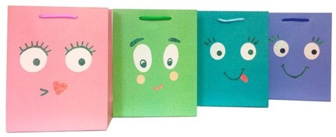 Torba prezentowa torebka bużka A4 Rozette (5907354059959)