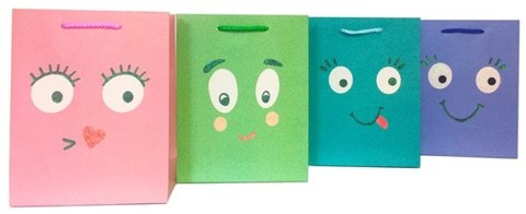 Torba prezentowa torebka bużka A4 Rozette (5907354059959)