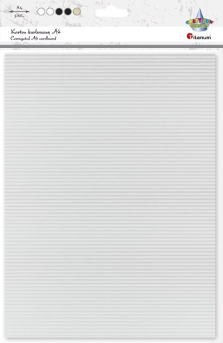 Karton falisty Craft-Fun Series A4 3 kolory Titanum