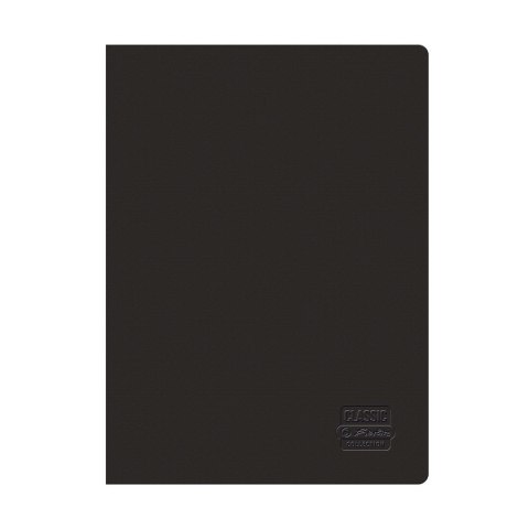 Zeszyt Rainbow Classic czarny 9553975 A5 60k. krata Herlitz (400197904)