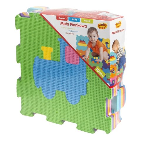 Mata dla malucha piankowa pojazdy, 29x29cm Smily Play (SP84356)