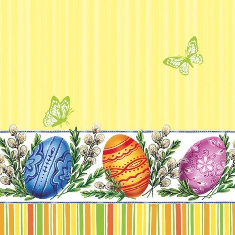 Serwetki wielkanoc mix papier [mm:] 330x330 Pol-mak (Sd GW)