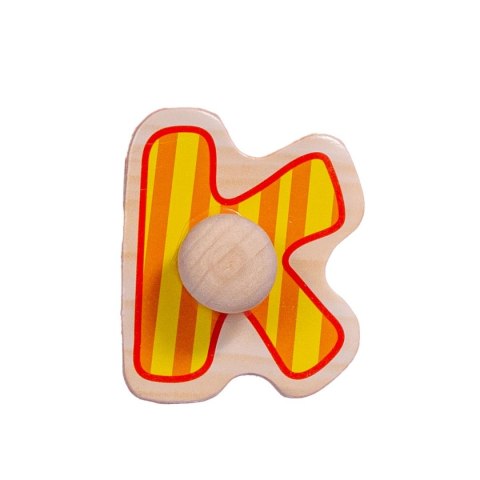 Układanka drewniana literki Smily Play (SPW83601)